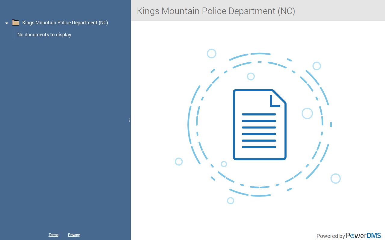 Kings Mountain criminal records and police policy portal